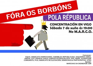 Concentración: Fóra os Borbóns @ Vigo | Galicia | España