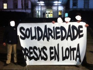 Concentración para apoiar a Javi Guerrero Carvajal @ Pontevedra | Pontevedra | España