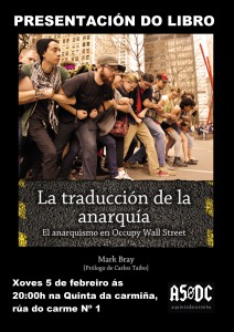 Presentación do libro La traducción de la anarquia. @ Vigo | Galicia | España