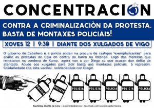 Contra a criminalización da protesta @ Vigo | Pontevedra | España